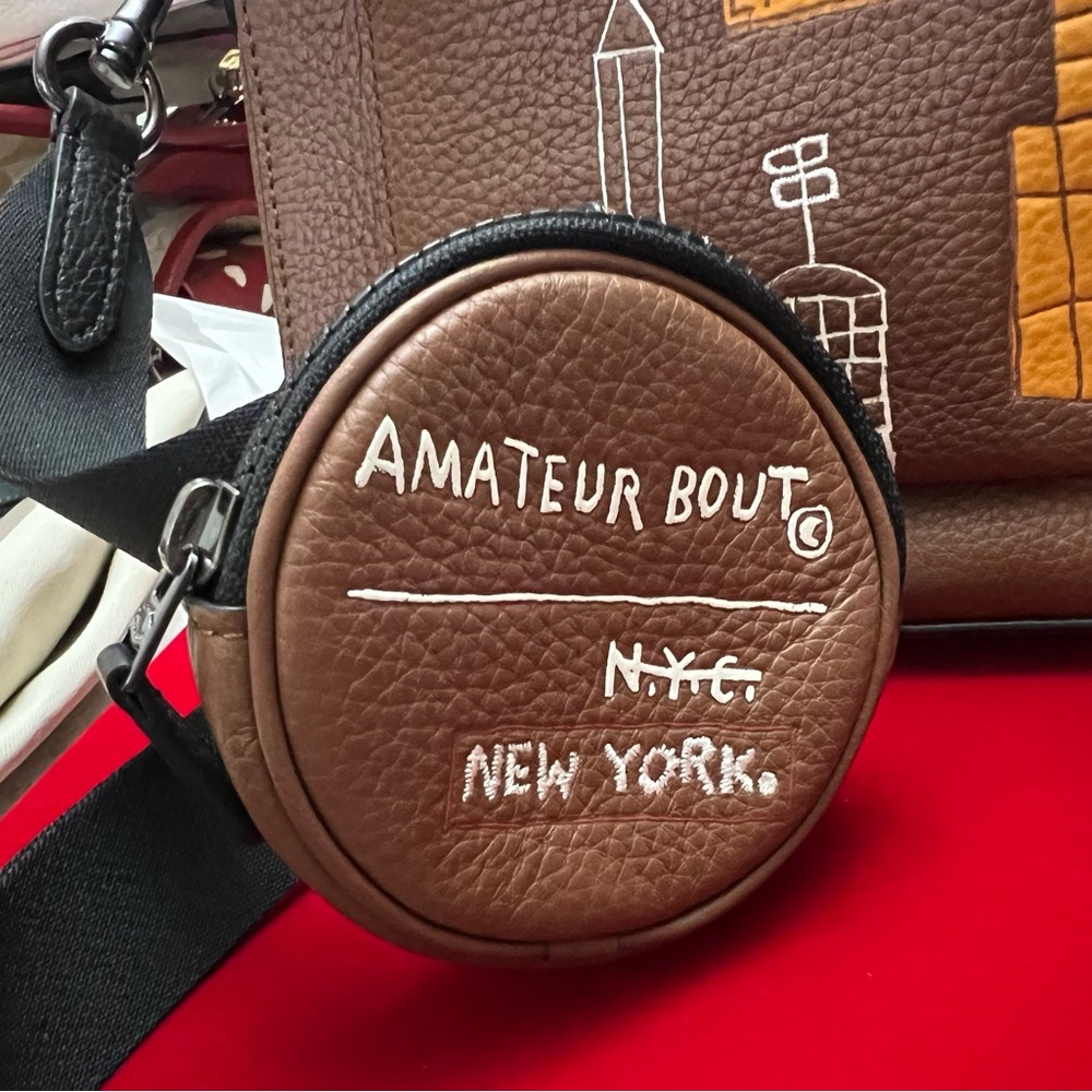 Coach Jean Michel Basquiat Crossbody Bag - Picture 2 of 11